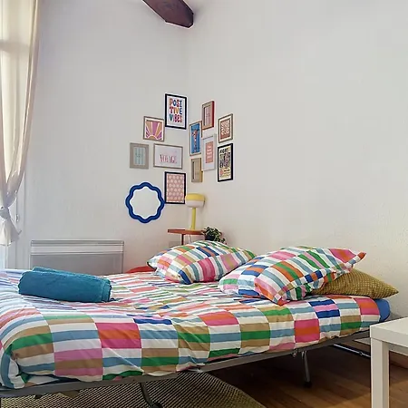 Centre De Zone Castillet Avec Wifi Апартаменты *